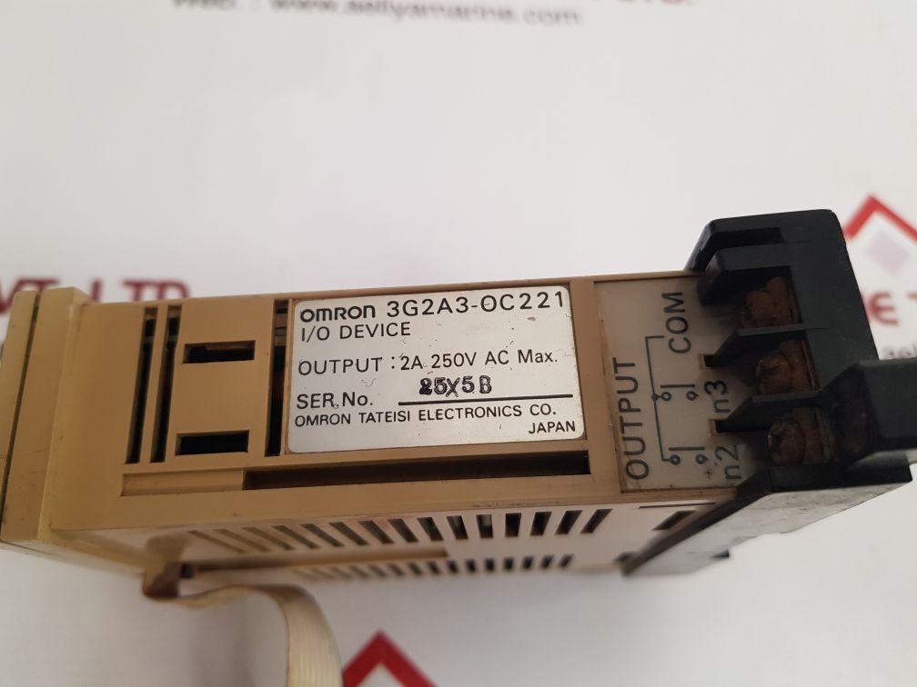 Omron 3G2A3-oc221 I/O Device Used
