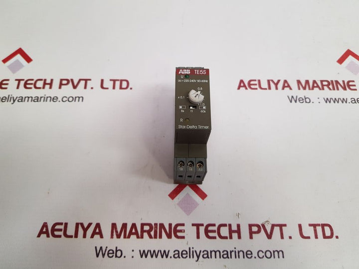 Abb Te5S Star-delta Timer Used
