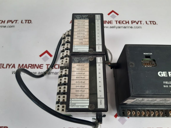 Ge Fanuc Ic670Chs002E Analog Module With Ic670Gb1002F Control System
