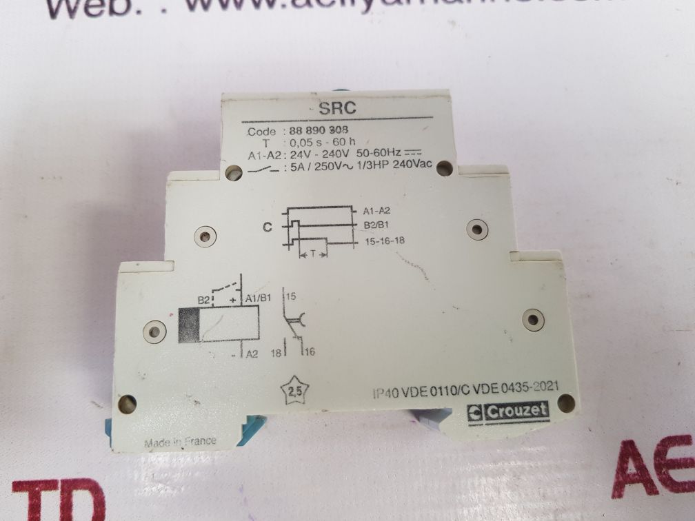 Crouzet Src Time Delay Relay 88 890 308
