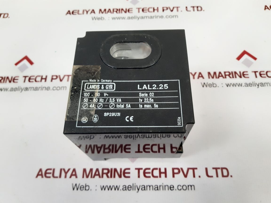 Landis & Gyr Lal2.25 Burner Controller Series: 02
