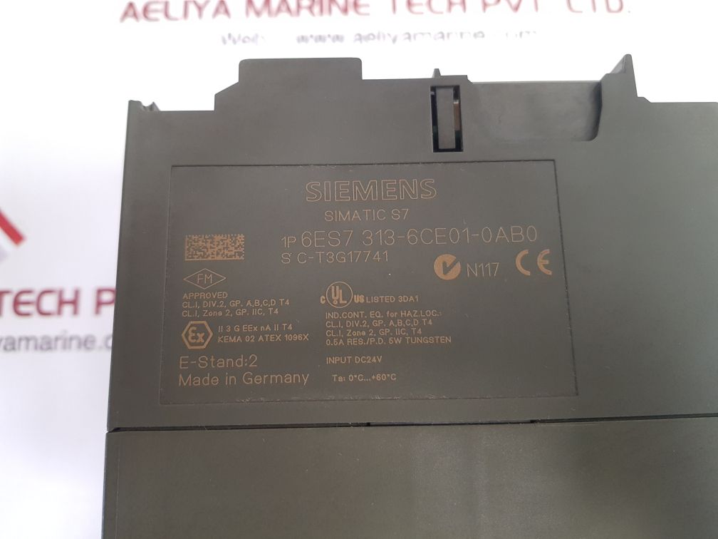 Siemens 6Es7 313-6Ce01-0Ab0 Module