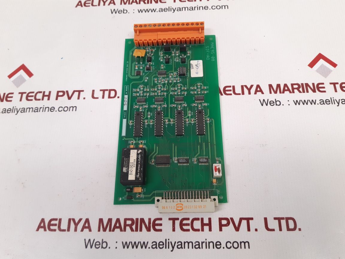 Cegelec Controls Mae95-08 Circuit Board Used
