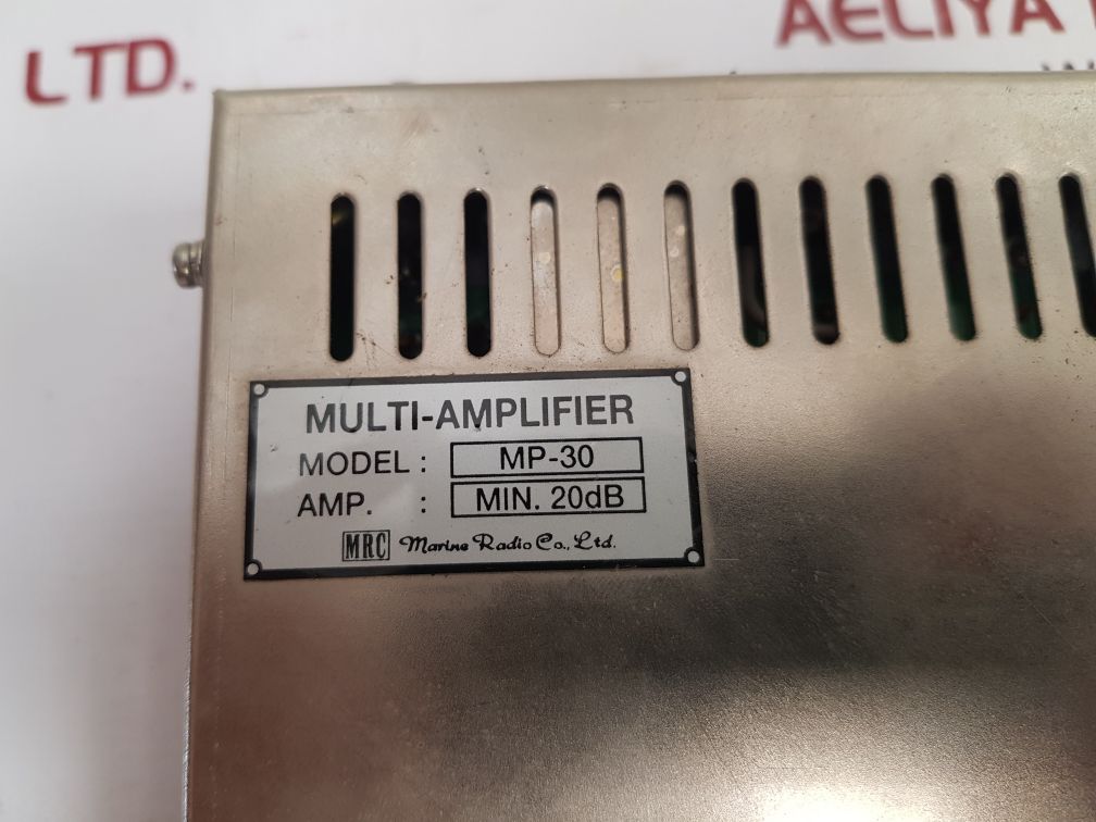 Marine Radio Mp-30 Multi-amplifier
