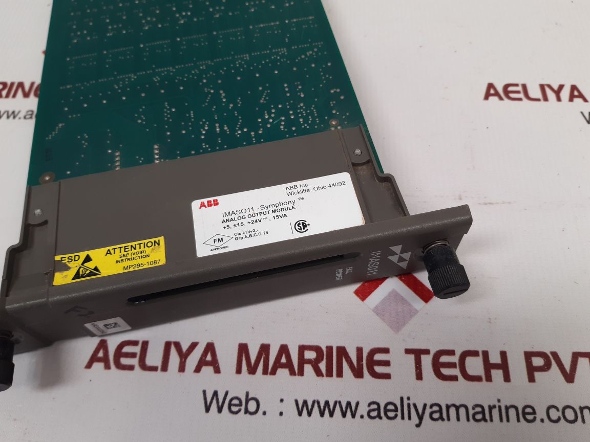 Abb 6644004A1 Analog Output Module
