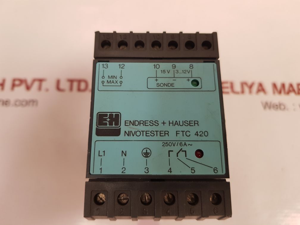Endress + Hauser Nivotester Ftc 420 Level Limit Switch