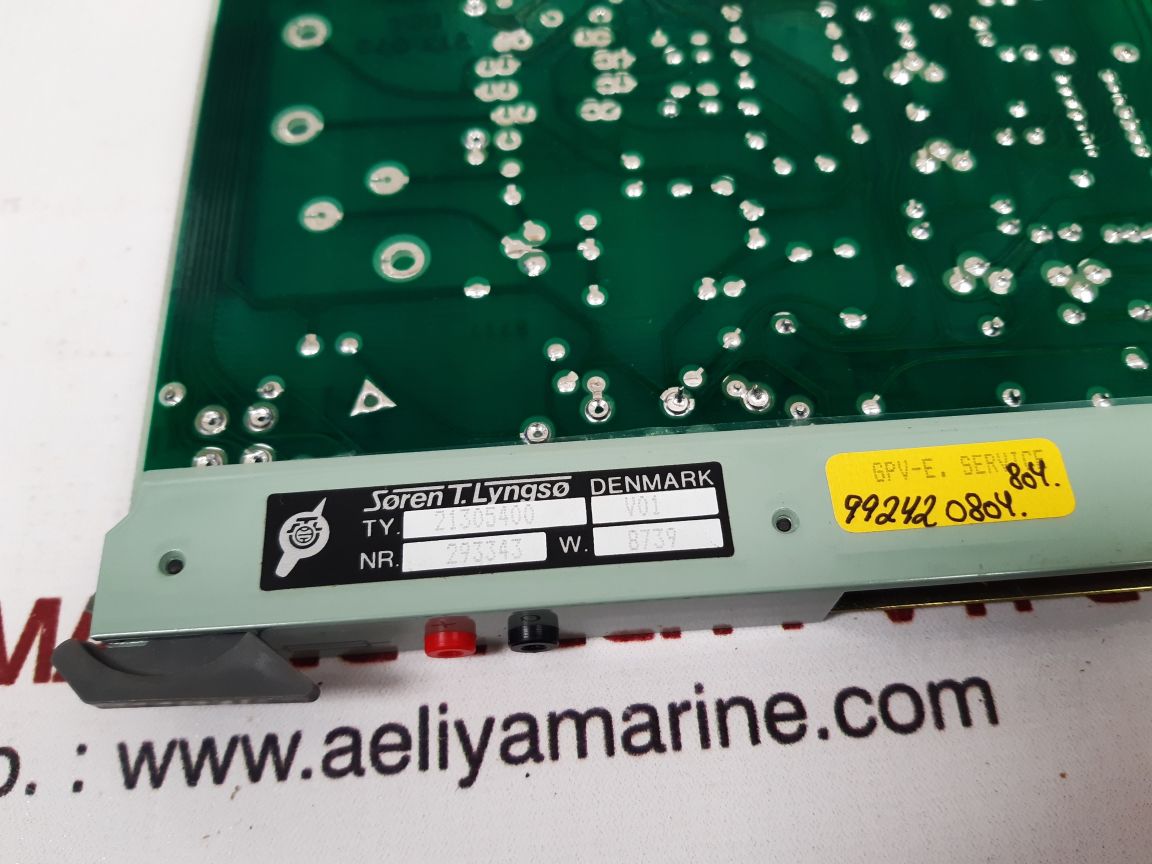 Soren T. Lyngso 213.054.000 Pcb Card
