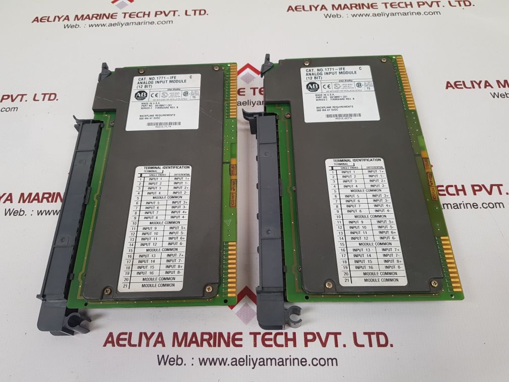 Allen-bradley 1771-ife Analog Input Module (12 Bit) Used