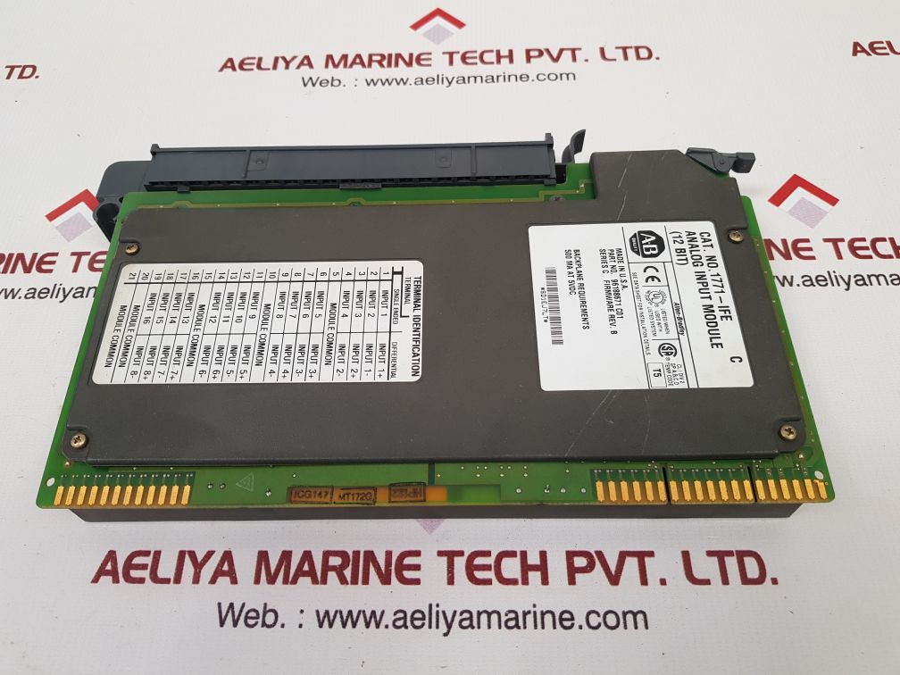 Allen-bradley 1771-ife Analog Input Module (12 Bit) Used