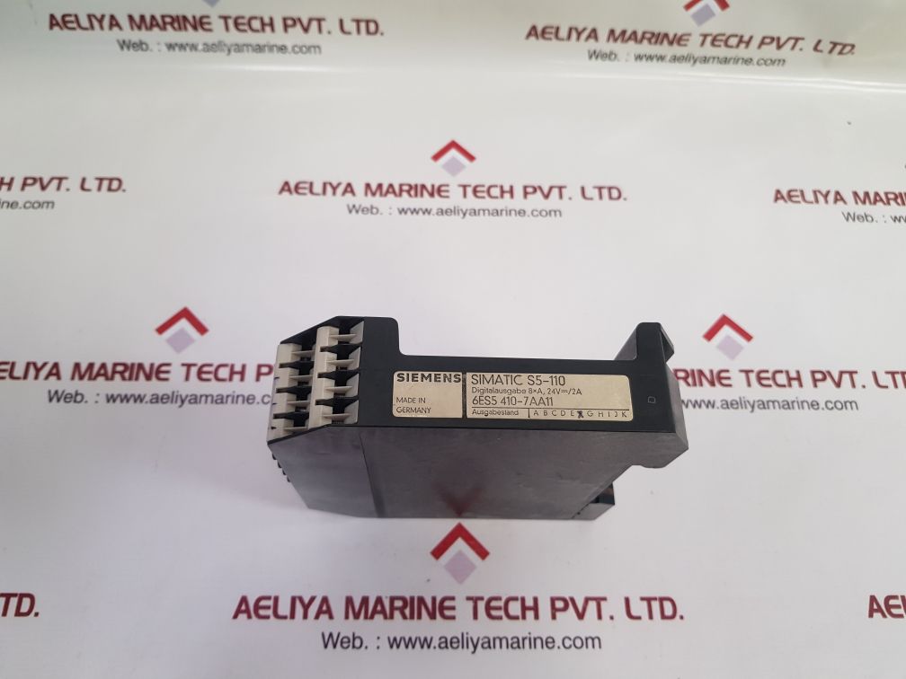 Siemens 6Es5 410-7Aa11 Output Module Used