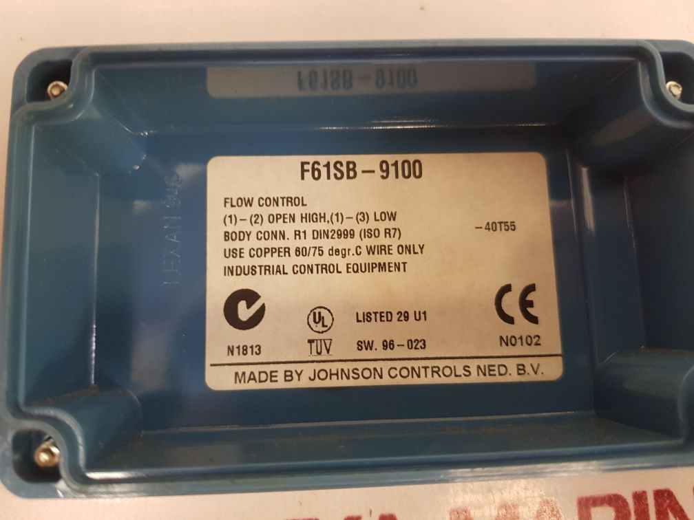Johnson F61Sb-9100 Flow Control Switch