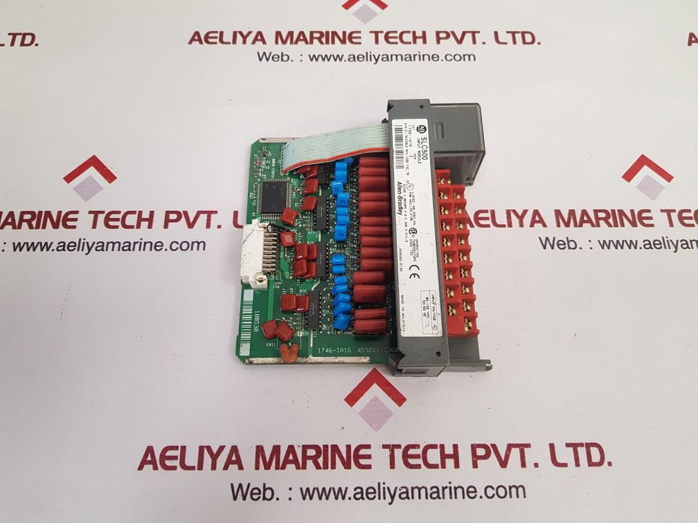Allen-bradley 1746-ia16 Ser.C Slc500 Input Module Used