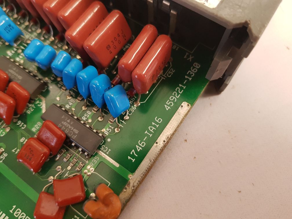 Allen-bradley 1746-ia16 Ser.C Slc500 Input Module Used