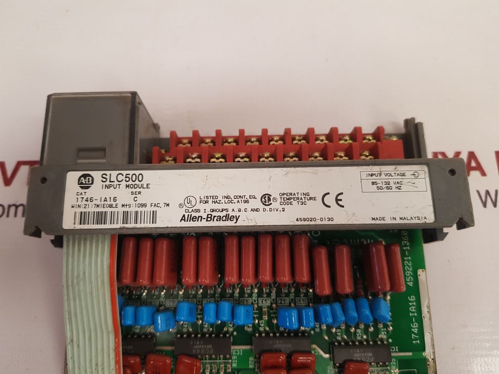 Allen-bradley 1746-ia16 Ser.C Slc500 Input Module Used