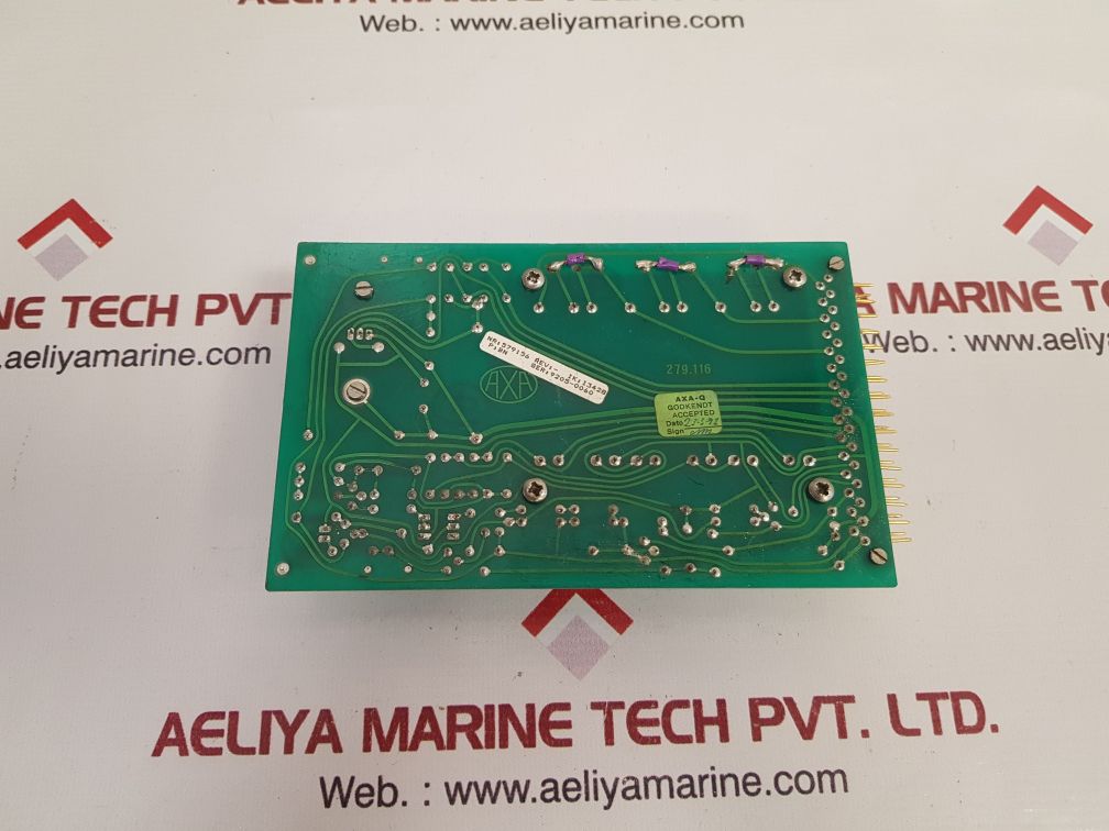 Axa Qsp-3 Pcb Card 579156