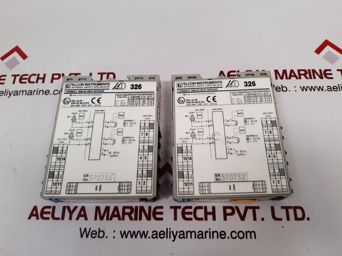 Elcon D326 2 Channels Analog Input Repeater