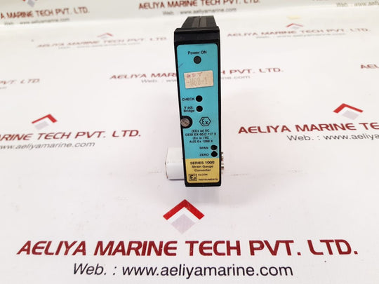 Elcon 1090-w-0-0720-aa Strain Gauge Converter Used
