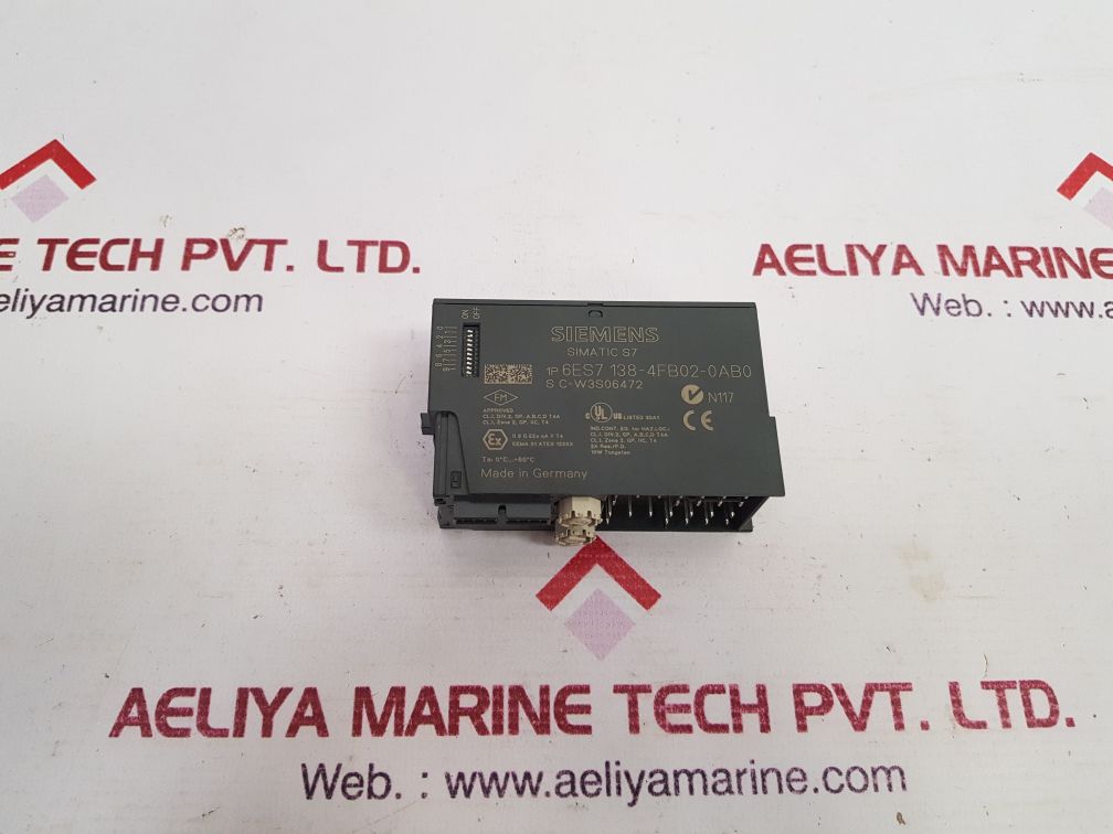 Siemens 6es7 138-4fb02-0ab0 digital output module