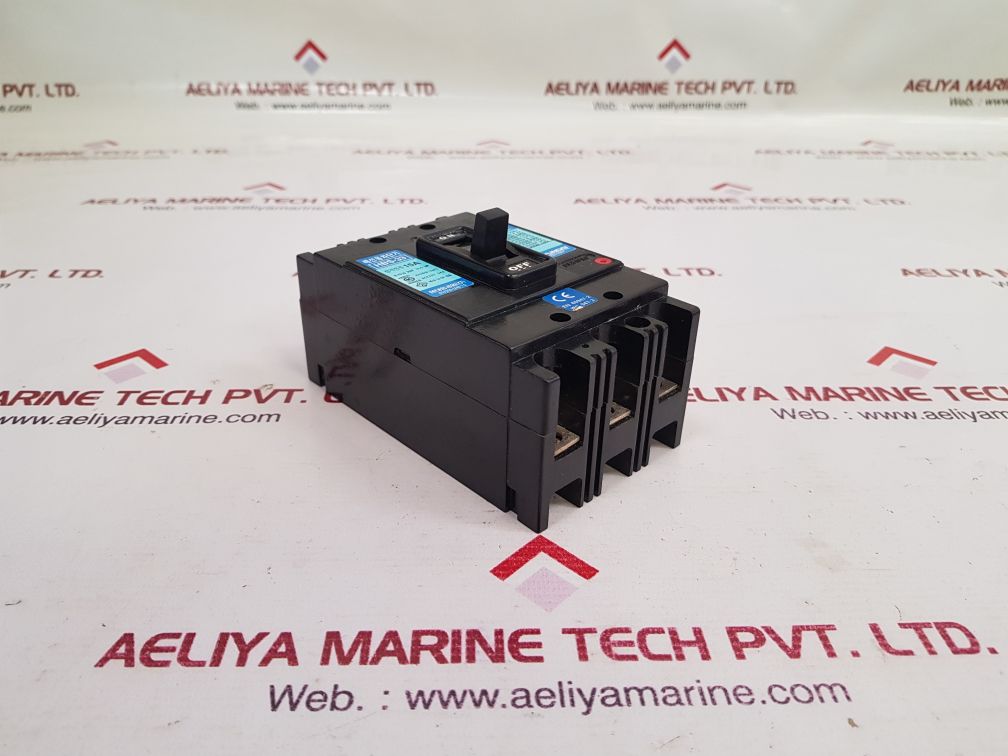 Hyundai Hbs-33 3-pole Molded Case Circuit Breaker 15A
