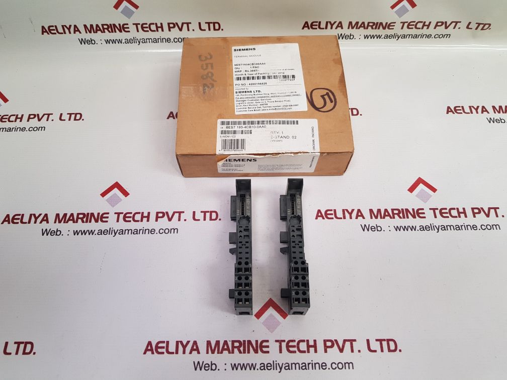 Siemens 6Es7 193-4Cb10-0Aa0 Terminal Module

