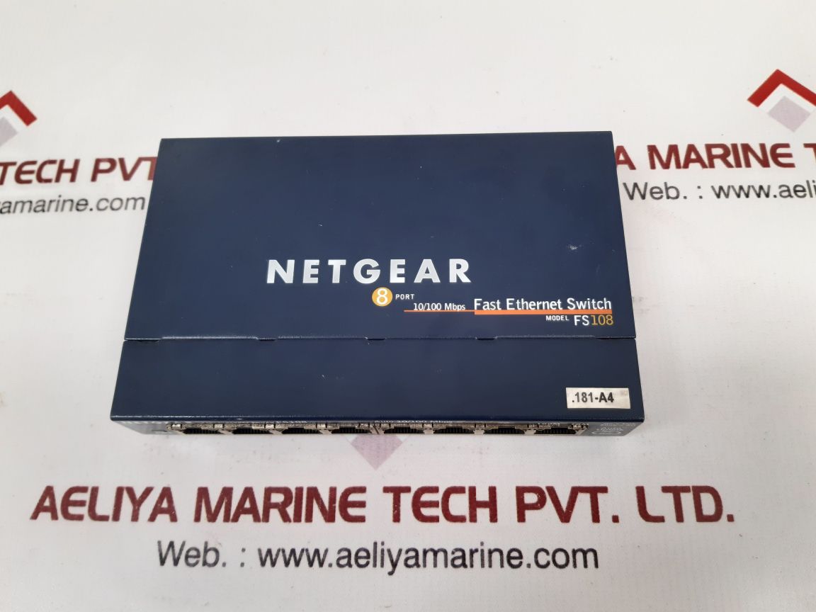 Netgear Fs108 8-port Auto 10/100 Mbps Desktop Switching
