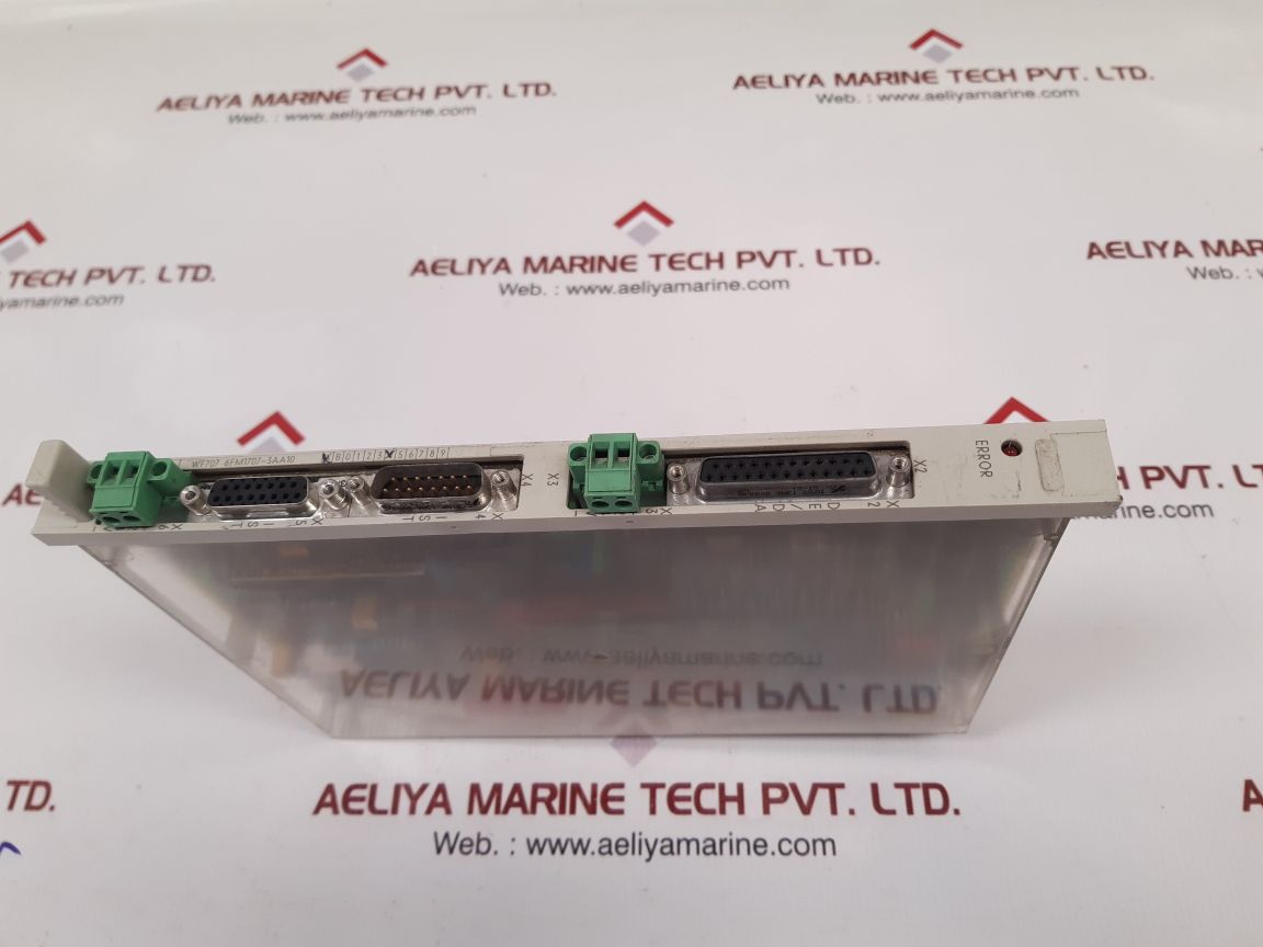Siemens Wf707 6Fm1707-3Aa10 Cam Controller Module