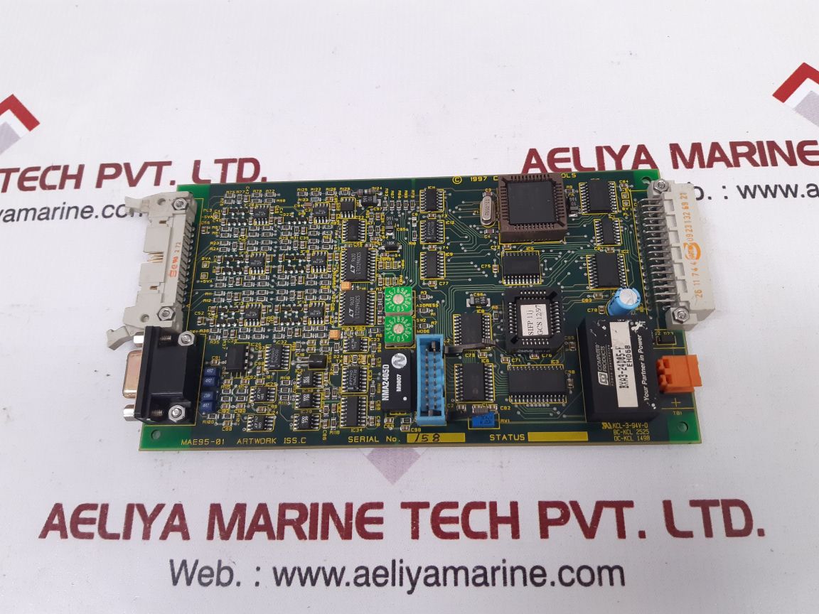 Cegelec Controls Mae95-01 Pcb Card