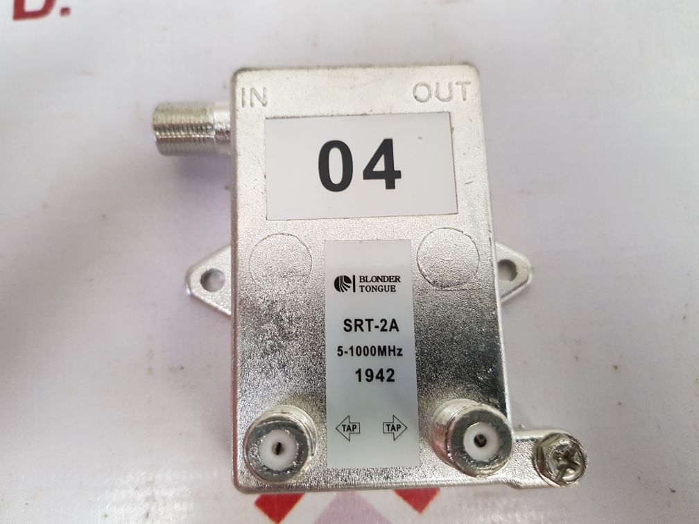 Blonder Tongue Srt-2A Directional Tap 5-1000Mhz
