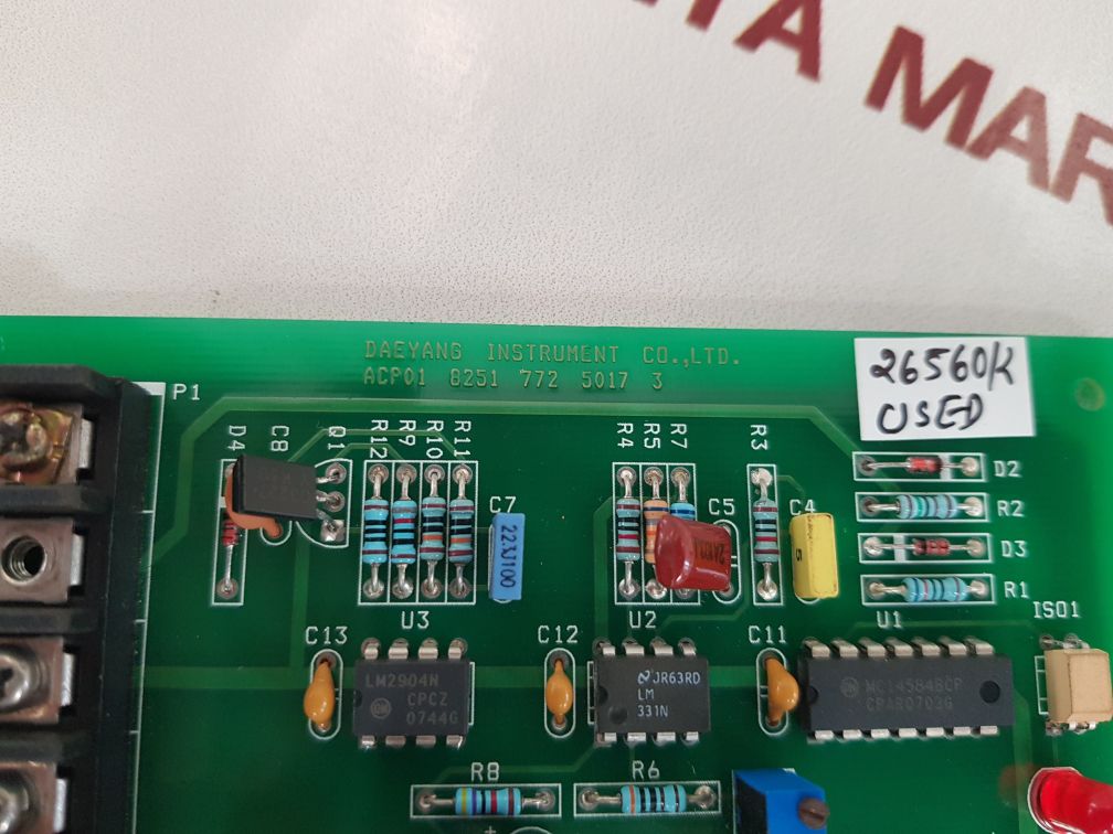 Daeyang acp01 8251 772 5017 3 transducer circuit board
