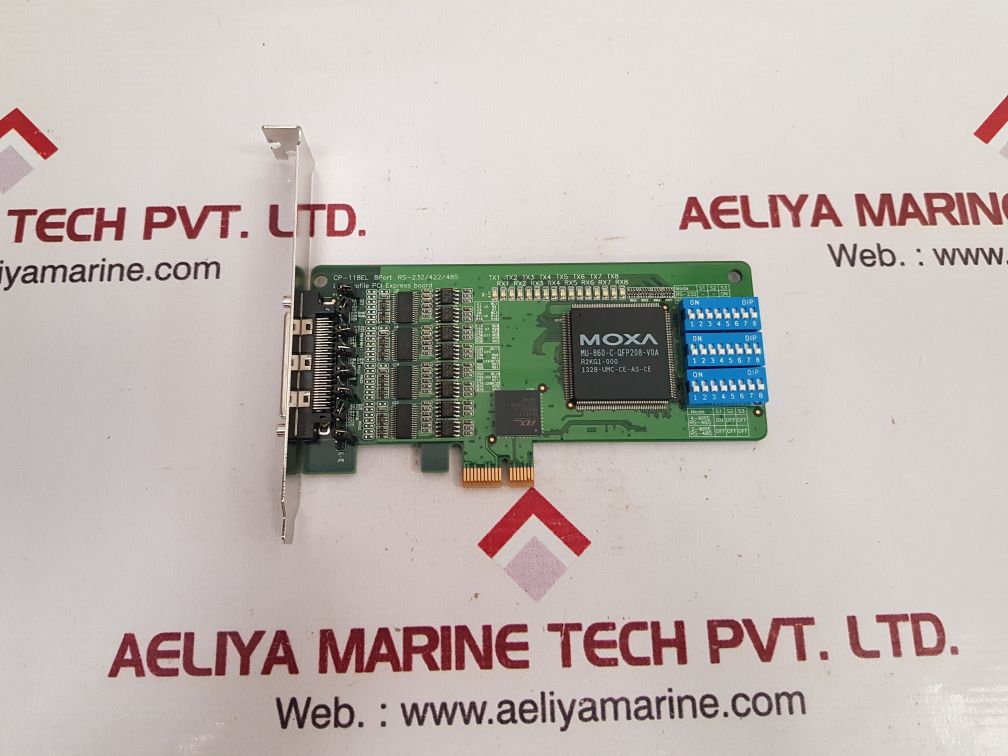 Moxa cp-118el rs-232/422/485 serial board
