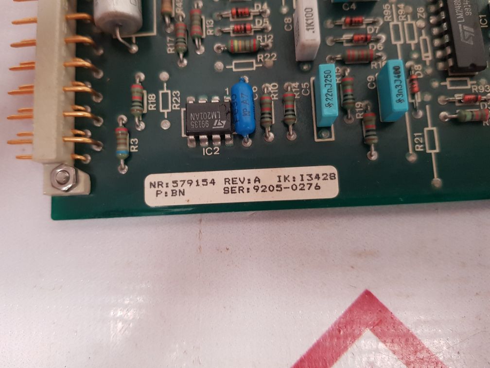 Axa Qsr-2 Pcb Card 579154 Rev.A
