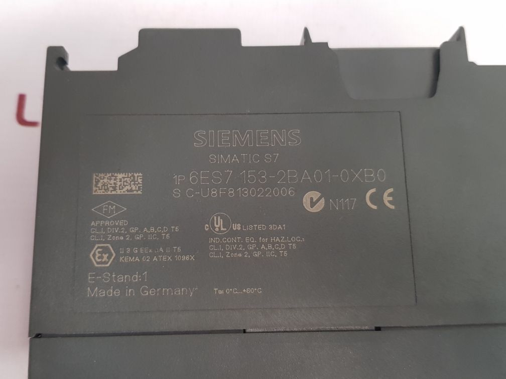 Siemens 6Es7 153-2Ba01-0Xb0 Interface Module
