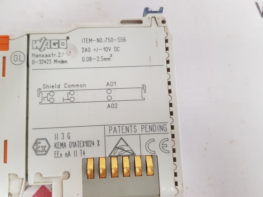 Wago 750-556 Analog Output Module
