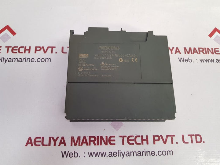 Siemens 6Es7 321-1Bl00-0Aa0 Module

