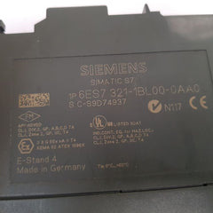 Siemens 6Es7 321-1Bl00-0Aa0 Module
