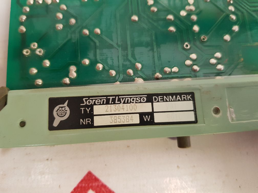 Soren T.Lyngso 21304100 V01 Pcb Card
