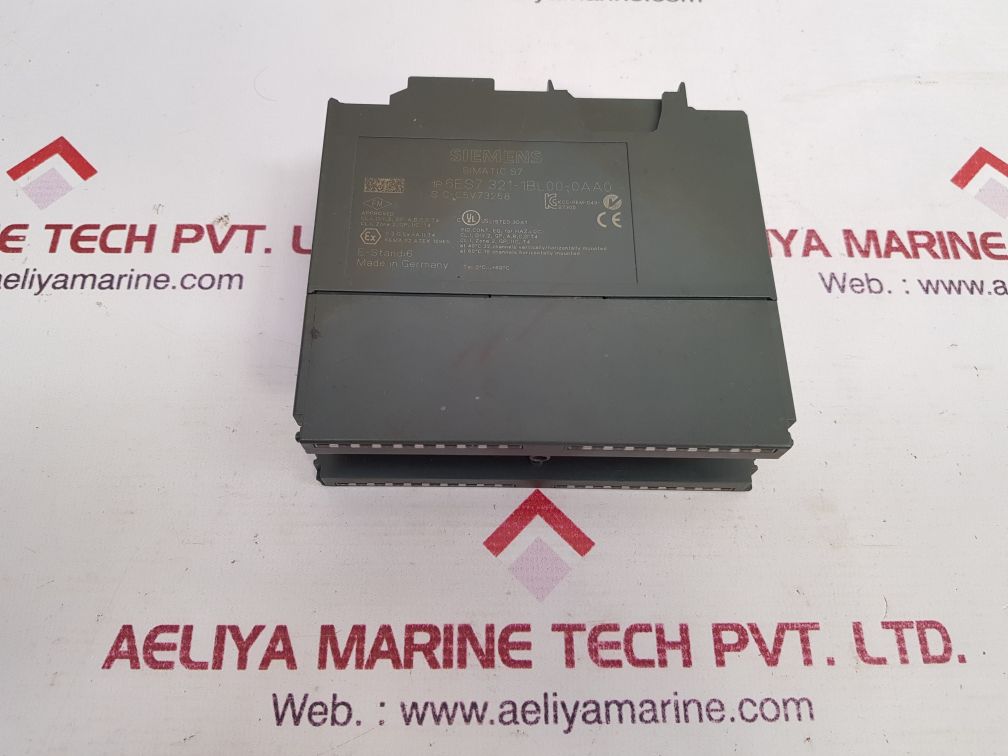 Siemens Simatic S7 6Es7 321-1Bl00-0Aa0 Digital Input Module E-stand: 6
