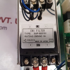 Seamate Smc-plc01-plc003 Pcb Card With Koyo Sup-b25701 Emi Filter New
