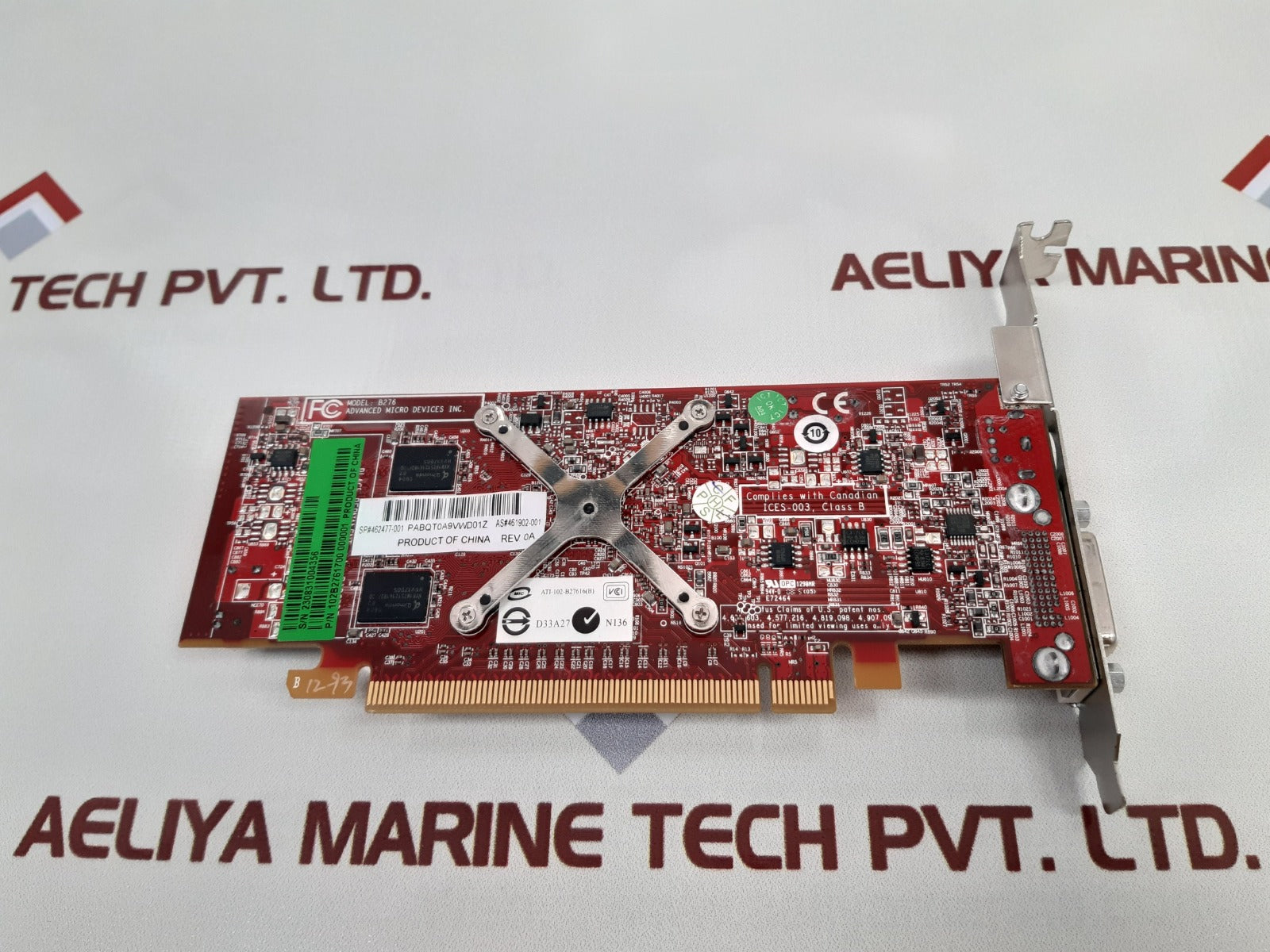 Ati radeon 109-b27631-00 graphics card b276
