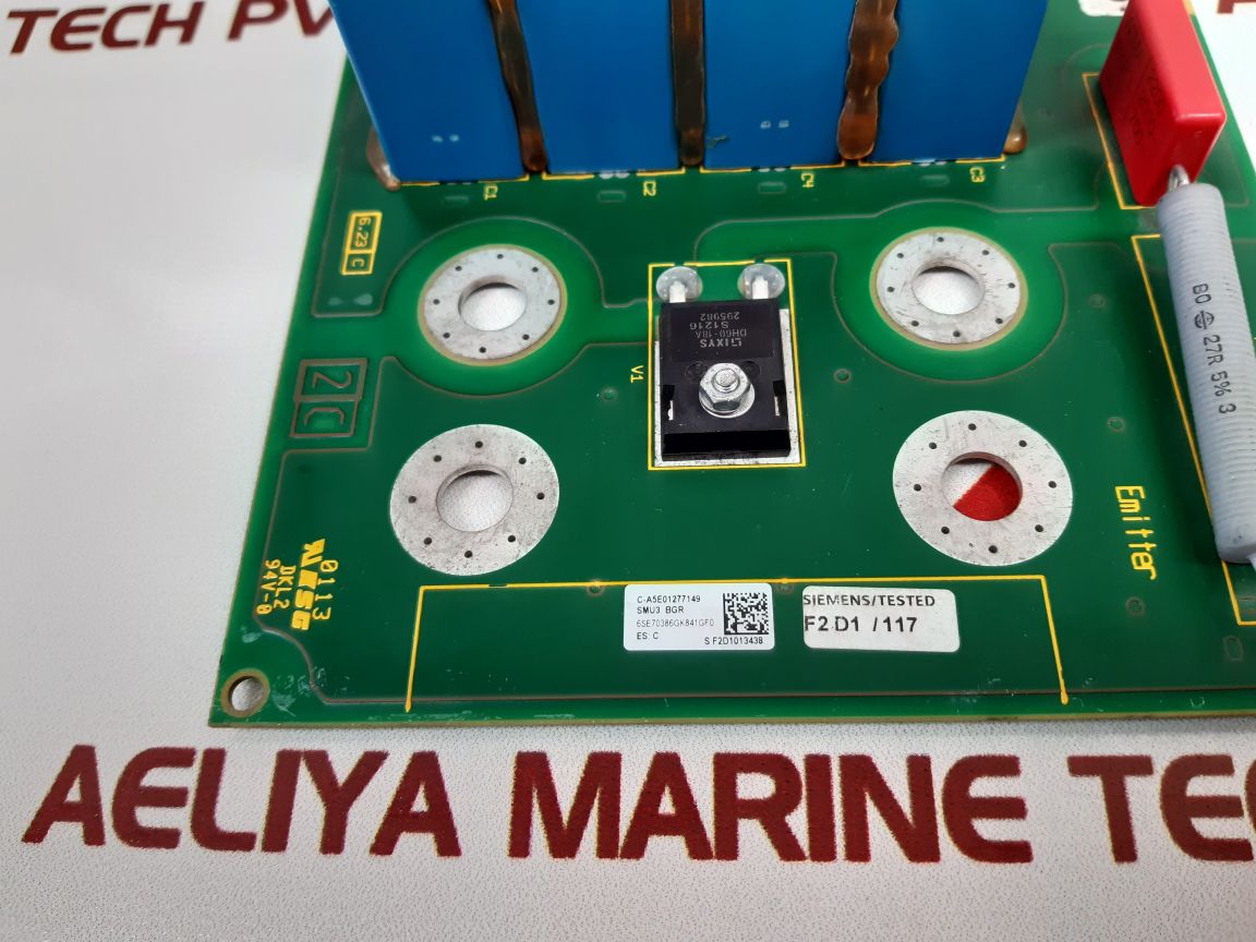 Siemens 6Se70386Gk841Gf0 Snubber Board Used
