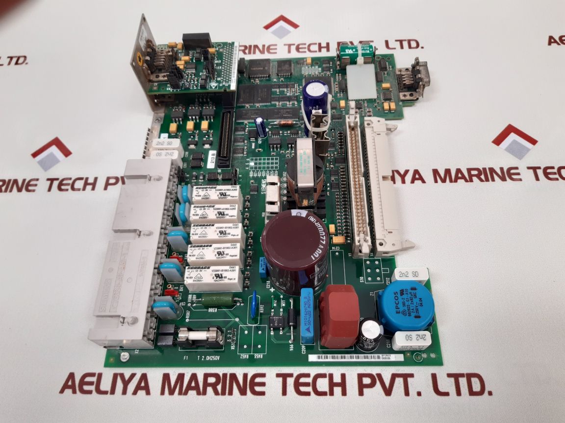 Siemens C73040-a51-c180-07 Pcb Card Used
