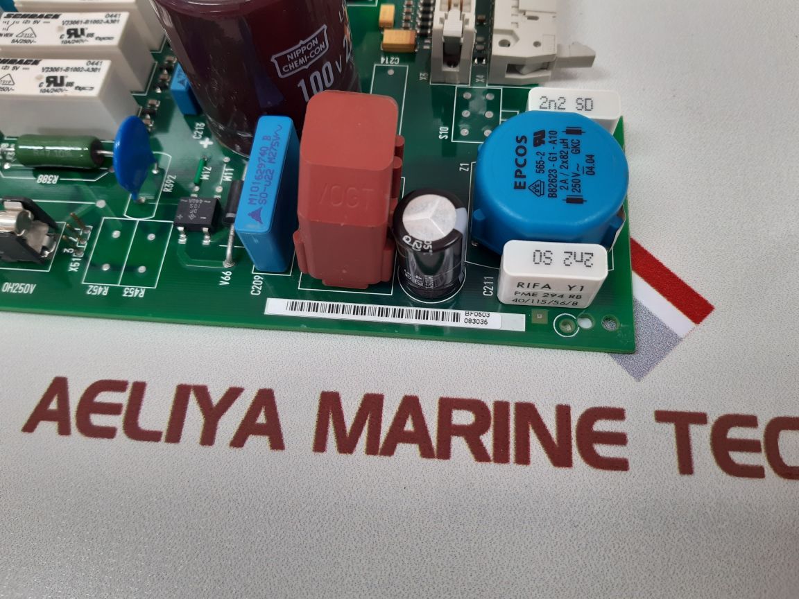 Siemens C73040-a51-c180-07 Pcb Card Used
