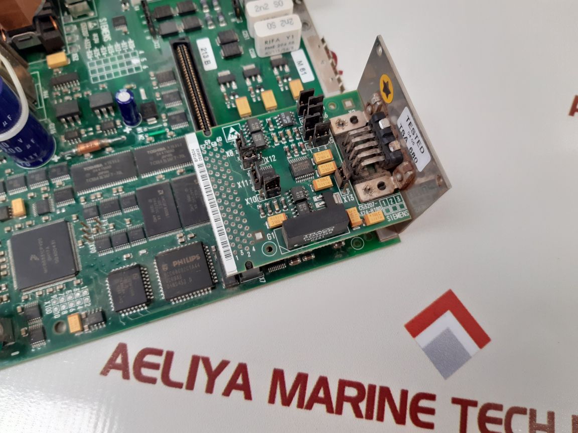 Siemens C73040-a51-c180-07 Pcb Card Used
