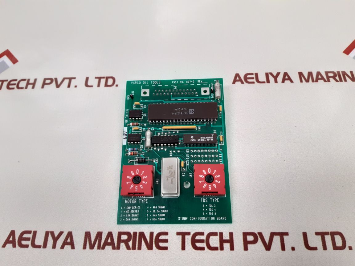 Varco oil tools 89740 stum configuration board
