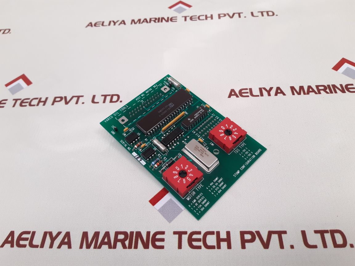 Varco oil tools 89740 stum configuration board
