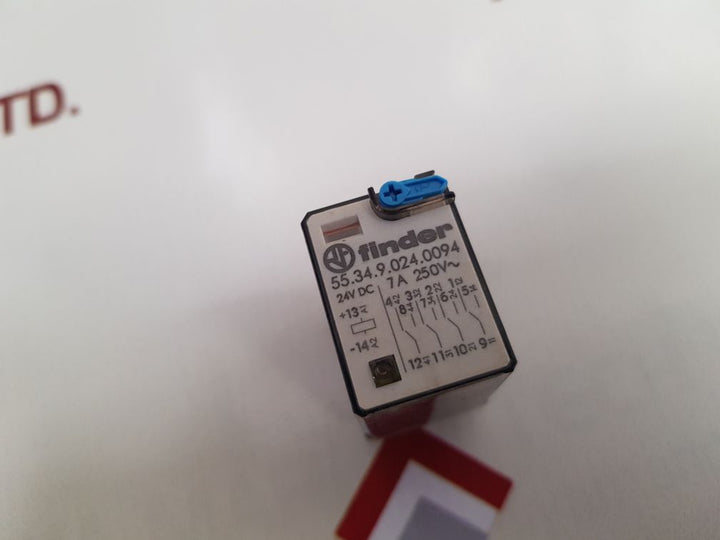 Set Of 5X Finder 55.34.9.024.0094 Power Relay
