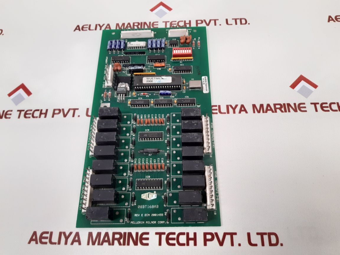 Ellerin Milnor 08Bt168Ab/08Bt168At Washer Control Board Used
