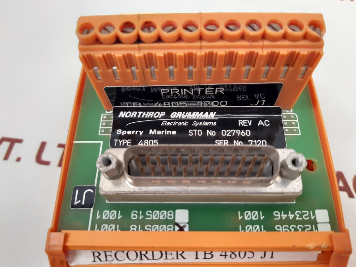 Sperry Marine 4805 Module
