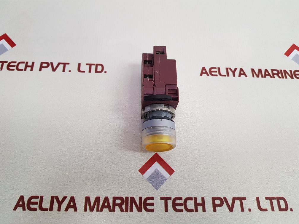 Cema P9Ptnvn Yellow Push Button Switch
