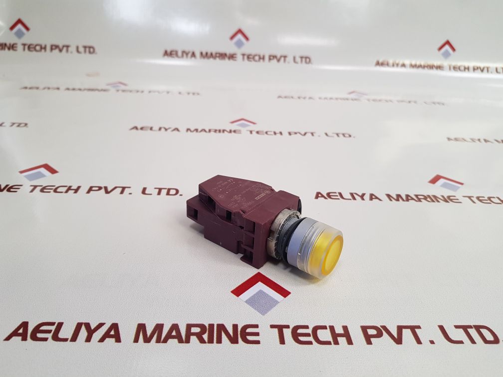 Cema P9Ptnvn Yellow Push Button Switch
